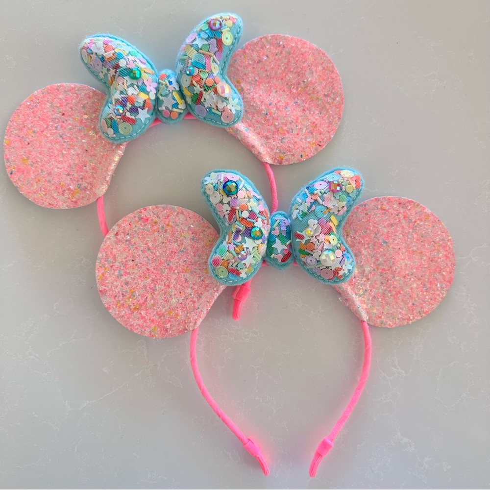 Colorful Minnie Mouse Ears Headband